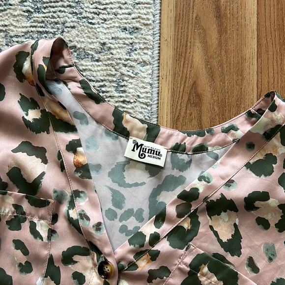 Show Me Your MuMu Satin Romper - Picture 3 of 4